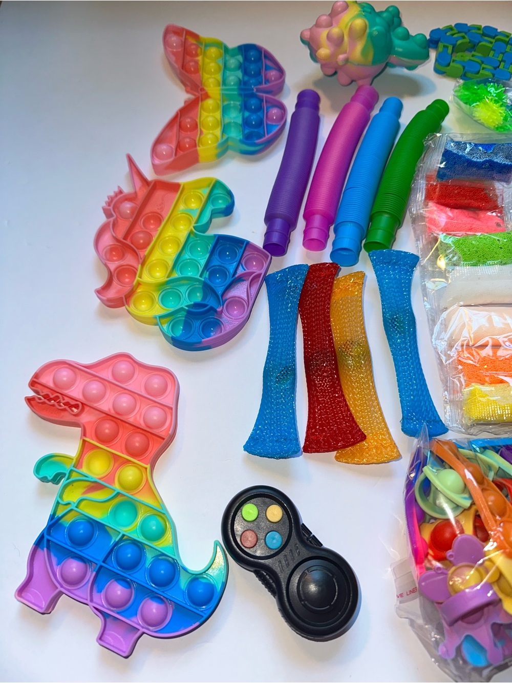 Assorted Rainbow Kids Fidget & Building Toy Set - Multi-Color - Picture 3 of 16
